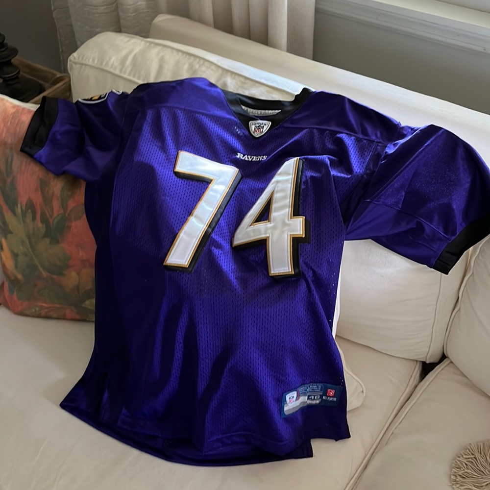 Authentic Oher Ravens NFL Jersey
